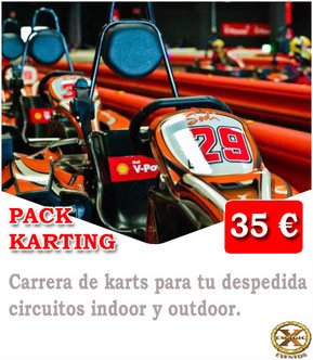 carrera de kart en Lanzarote