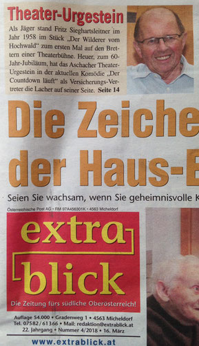 ... auch am Titelblatt ...