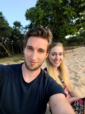 Am Strand von Lombok