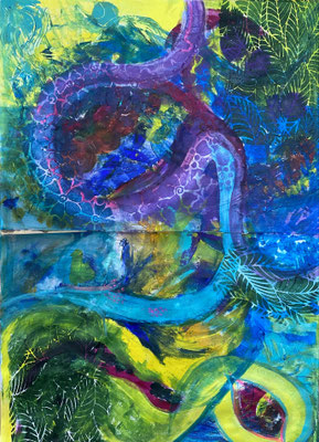 Cursistenwerk samenwerkopdracht ©TrueselfartStudio