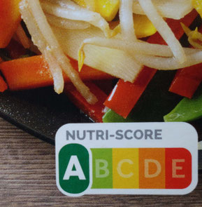 Nutri-Score bei Lebensmitteln