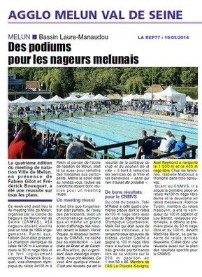 LA REP 19/05/2014 Natation