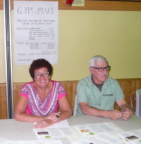 Marie-Claude Portier et Patrick Foray au forum 2018