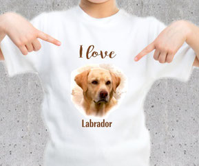 tshirt avec un chien