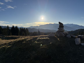 wunderbare Ausblicke oberhalb der Baumgrenze