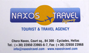 Naxos Travel partner of Enjoy Naxos Greece