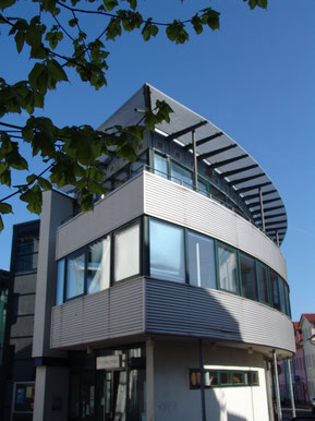 Rotunde der Stadtbibliothek Am Rathausplatz 2