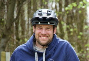 Redakteur und Leser des Bikes: Fabian Bodem