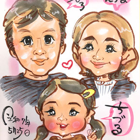 栃木県の似顔絵イベント