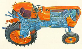 Fiat 550 Traktor Technik