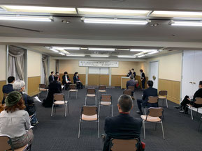 贈賞式の様子