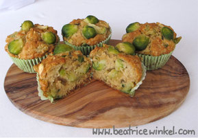 vegan Rosenkohl-Muffins