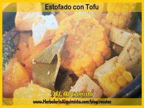 Estofado de tofu