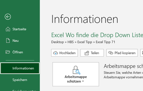 wer hat als letztes in Excel gespeichert