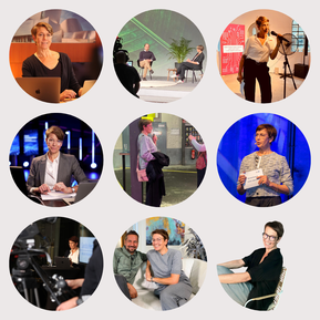 Sandra Herz, Moderatorin für KI- und Business-Themen