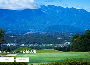 シャトレーゼヴィンテージGC (名物ホール) 8番 PAR3