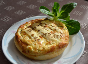 tartelette au chèvre