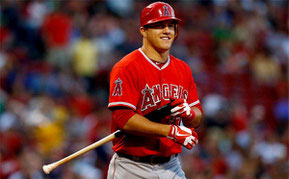 Nella foto Mike Trout ((Jared Wickerham / Getty images)