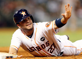 Nella foto Jose Altuve (mlbscoutingreports.com)