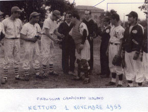 Finalissima del Campionato Italiano 1 Novembre 1953