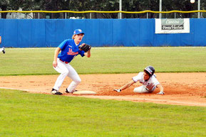 Un momento di una vittoria alla Summer Coastal Plain League