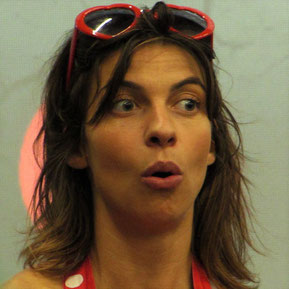 Natalia Tena on stage at Comic Con Amsterdam 2016