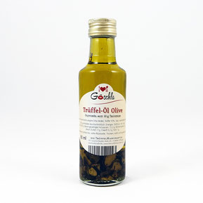Bestes Trüffelöl kaufen - Trüffel-Öl Olive in Glasflasche