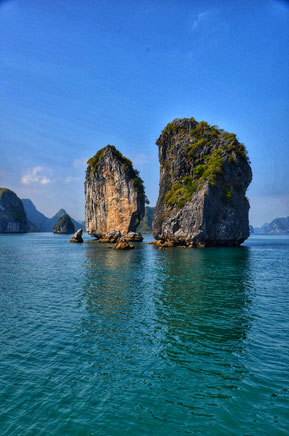 Halong Bucht, Halong Bay, Backpacker, Vietnam, Asien, Südostasien, Zwei auf Achse, Rucksackreise, Rucksack, Reiseblog, 