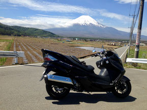 忍野で絶景富士