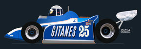 Didier Pironi by Muneta & Cerracín