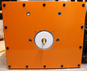 Bottom panel (RF output toward the ICP coil)
