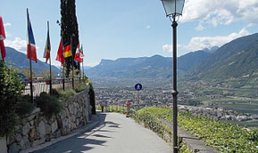 Falknerweg, Meran und Umgebung