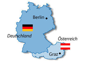 Zuständigkeitsbereich Deutschland und Österreich