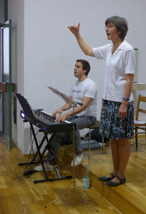 Workshop während Gemeindefest der kath. Heilig-Geist-Gemeinde Dortmund, September 2019