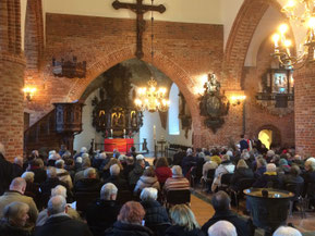 Eckernförde St. Nicolai, Zustand bei der Wieder-Einweihung Januar 2019