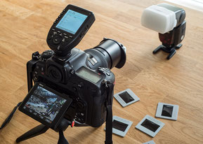 Praxisbericht Dias digitalisieren mit Micro-Nikkor und ES-1. Foto bonnescape.de
