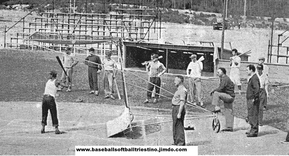 Il campo Soldiers Field di Villa Opicina (foto tratta dal sito Baseballsoftballtriestino)
