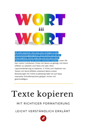 Texte kopieren Word #computer #tricks #orgaBine