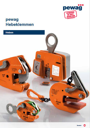 Pewag Hebeklemmen Katalog