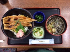 煮あなご丼