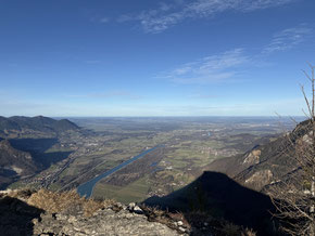 Weite Sicht ins Inntal