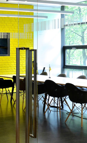 Artrion bvb geschäftsstelle borussia dortmund drahtler architekten planungsgruppe planung interior