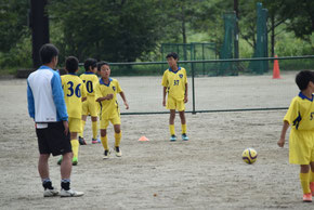 希望ヶ丘ライオンズ　横浜市旭区　サッカー練習