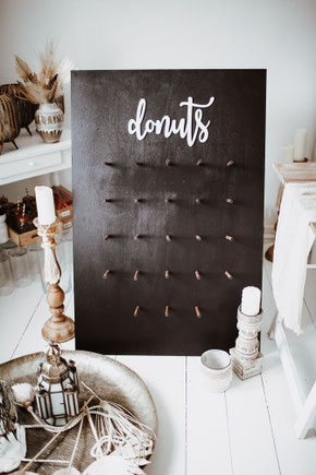 Donut Wall mieten für Euer Event Dekoverleih the featherette