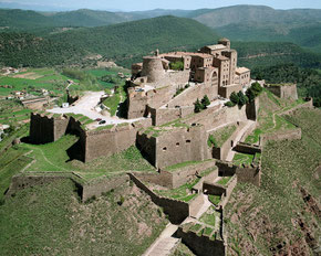 Соляные пещеры Кардона, замок Кардона, Солсона