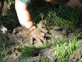 Water-logging = muddy kids with muddy boots and muddy floors
