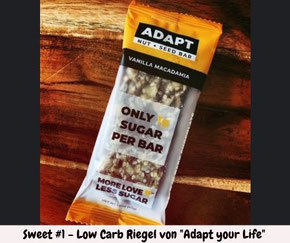 Adapt Low Carb Riegel Vanille Macadamia Nuss