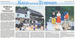 Reutlinger Generalanzeiger 23.07.2002