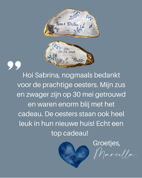 review over beschilderde oesters