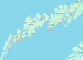 Lofoten en étoile depuis Svolvaer